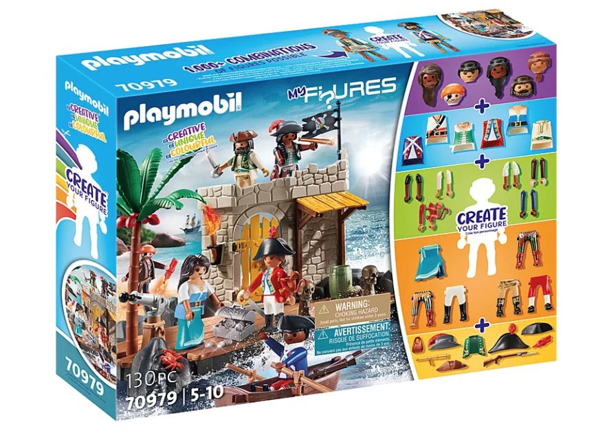 PLAYMOBIL My Figures: Pirateneiland - 70979 | Action/Adventure | 5+ Years