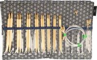 Seeknit Shirotake verw. rondbreinaaldenset ML blauw