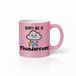 sublimatievoordeel Sublimatie groothandel Grappige “Don’t Be a Thundercunt” Roze Mok – Stoer Sarcastisch Weer-Humor Ontwerp – 330 ml Keramische Koffiemok