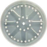 Browin Silicone Pers - Accessoire Vulmachine - 3 kg - 11,5 cm - Roestvrijstaal
