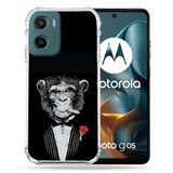 Cokitec Versterkte hoes voor Motorola G05 / E15 Decale Monkey Mafia