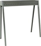 Bol Spiedini Torino 80 - Barbecue à charbon sans grille, pour arrosticini, saté ou brochettes - 80 cm de long, 11 cm de large - Matériau : fer aluminé