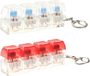 Anti-stress fidget toy clavier avec 4 touches - Set de 2