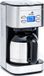 Senya SYBF-CM025 roestvrijstalen programmeerbaar elektrisch koffiezetapparaat, roestvrijstalen thermoskan, aromaselector, warmhoudfunctie, 1,2 l, 800 W