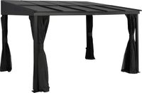 Sojag Aluminium terrasoverkapping St. Barth 296x424x240cm - antraciet
