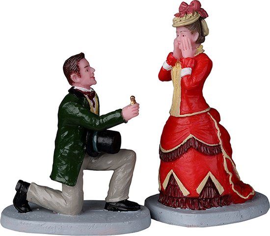 Lemax The Proposal, Set Of 2