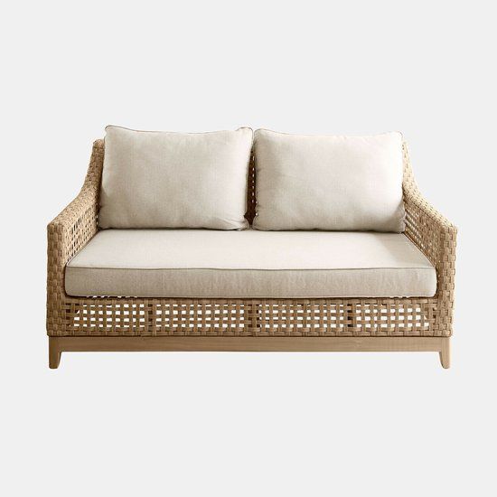 LOBERON Bank Isolara bruin/crème