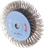 Kunzer Schuurborstel Zwart RVS Cirkel