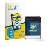 BROTECT Screenprotector 3 Stuks voor Asixxsix Bike Computer Beschermglas transparant