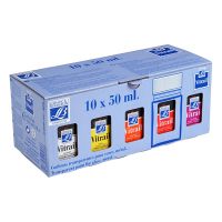 Lefranc Bourgeois Vitrail Glass and Porcelain Paint Set 50 ml (10 pieces)