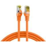 Patchkabel RJ45 Patchkabel Cat.6A S/FTP LSZH, Cat.7 Rohkabel orange 25m - 1 VPE = 5 Stück
