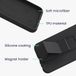 kwmobile back cover voor smartphone - geschikt voor iPhone 15 - 1x beschermhoesje van kunststof - In rabarber rood