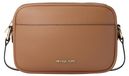 Michael Kors Jet Set Grote Camera Crossbody Tas van Gekreukt Leer, Reistas