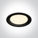 ONE Light UGR19 CCT V Range - spot encastrable - Ø 190 mm, Ø 170 mm taille d'encastrement - 20W LED inclus - IP44 - noir