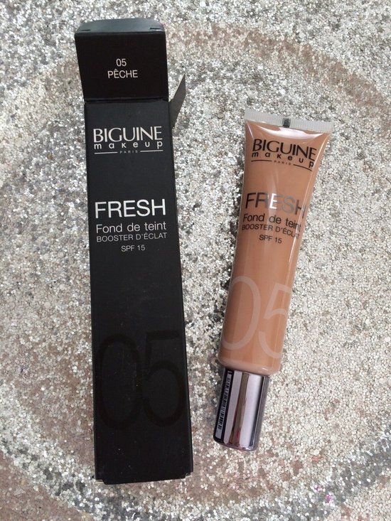 BIGUINE MAKE UP PARIS BIGUINE MAKE-UP FRESH FOUNDATION BOOSTER D ECLAT SPF 15 05 PERZIK