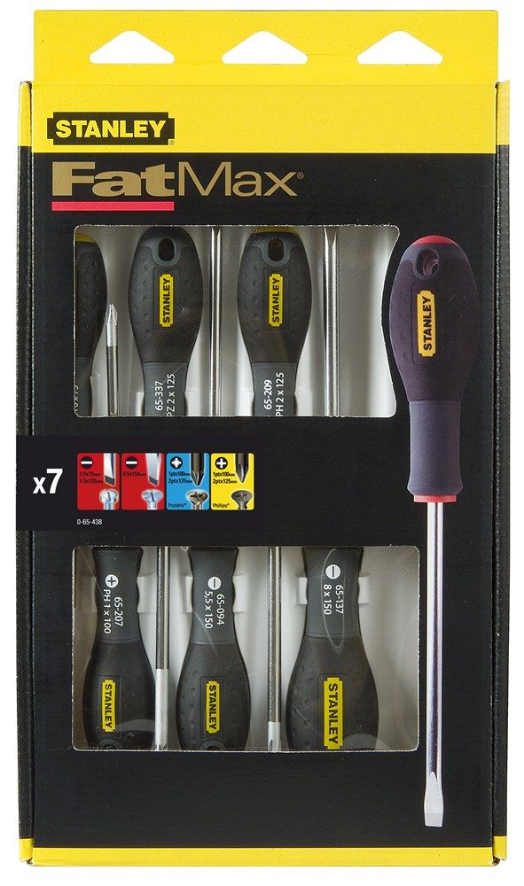 Stanley Stan Schrvdr Fm 0-65 Set438 - 7 Pieces