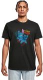 Merchcode Disney Lilo & Stitch - Easily Distracted Heren Tshirt - S - Zwart