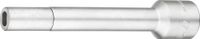 HAZET Verlengstuk 4910-68 · 1/2 inch (12,5 mm) vierkant hol · Tapprofiel hol · SW voor tapprofiel 6 x 8 mm