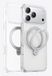 Torras Ostand Q3 Spin iPhone 17 Pro Max hoesje Transparant