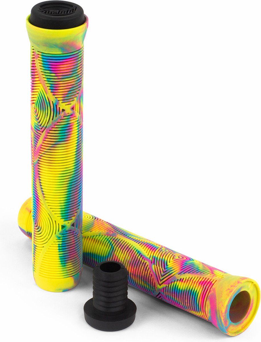 Slamm Team Swirl Bar Grips - Aluminium - 2022 Model