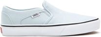 Vans WM Asher Dames Sneakers - Canvas Ballad Blue/White - Maat 37