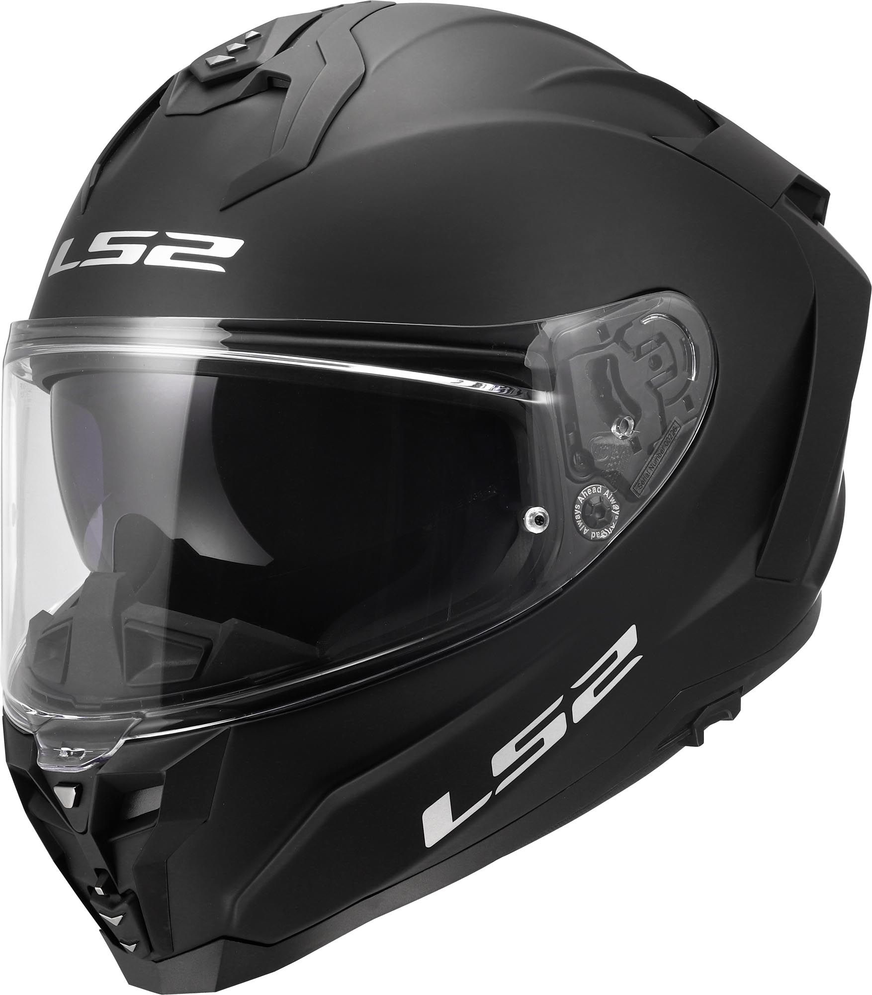 LS2 FF817 Challenger II Helm - Zwart Mat - Integraalhelm - ECE 22.06 - Maat XS