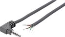 TRU COMPONENTS 1579003 Prise jack 3,5 mm mâle, coudé