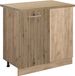 Vicco R-Line Hoekkast – 86 cm, WB Eik Artisanaal eiken