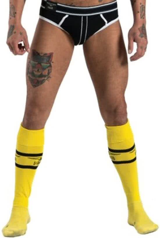 Mister B URBAN Football Socks Yellow
