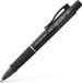 Faber-Castell Poly Ball View balpen - Zwart - Blauwe inkt - BB penpunt