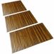 VidaXL Tapis de bain acacia bois marron rectangulaire 800 x 500 cm
