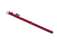 Nobby Halsband Zuid Donkergrijs Leer 37-42 cm
