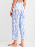 CALIDA Dames Pyjama M Katoen/Modal Pastelblauw