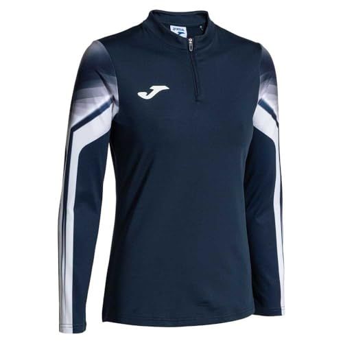 Joma - Elite XI Heren Sweatshirt - Wit/Marine - XS
