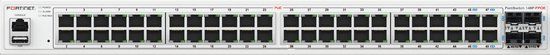 Fortinet FS-148F-FPOE netwerk-switch L2 Gigabit Ethernet (10/100/1000) Power over Ethernet (PoE) 1U Wit