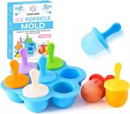Merkloos Fleau Kids Ice Cream Molds Silicone - Zwart