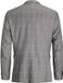 Jack & Jones Blazer JPRFRANCO Super Slim Fit Geruit Polyester Grijs