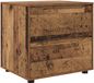 vidaXL Opbergkast antiek hout 60 x 48 x 57 cm