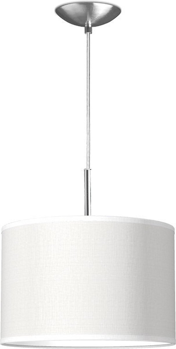 Home Sweet Home Hanglamp - - verlichtingspendel inclusief lampenkap - moderne pendellamp - 1 lichts - Ø 30 cm lengte 100cm - geschikt voor E27 LED lampe - wit
