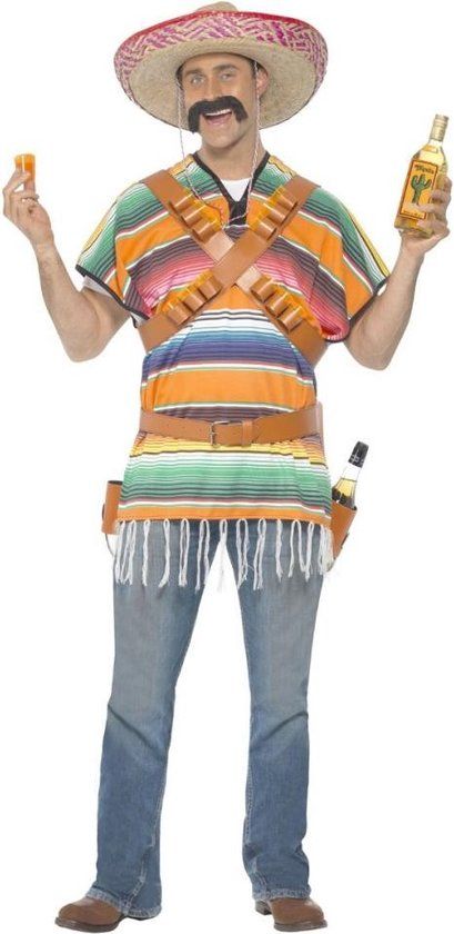 Smiffys Tequila Shooter Guy Kostuum - Multicolours/Groen - One size - Mannen