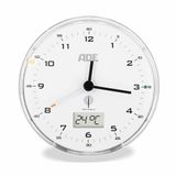 ADE Digitale Alarmklok Wit Fluisterstil - Radiogestuurd - Incl. 1x Aaa