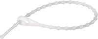 TRU COMPONENTS Knopenband 280 mm 3 mm Natuur 100 stuk(s)