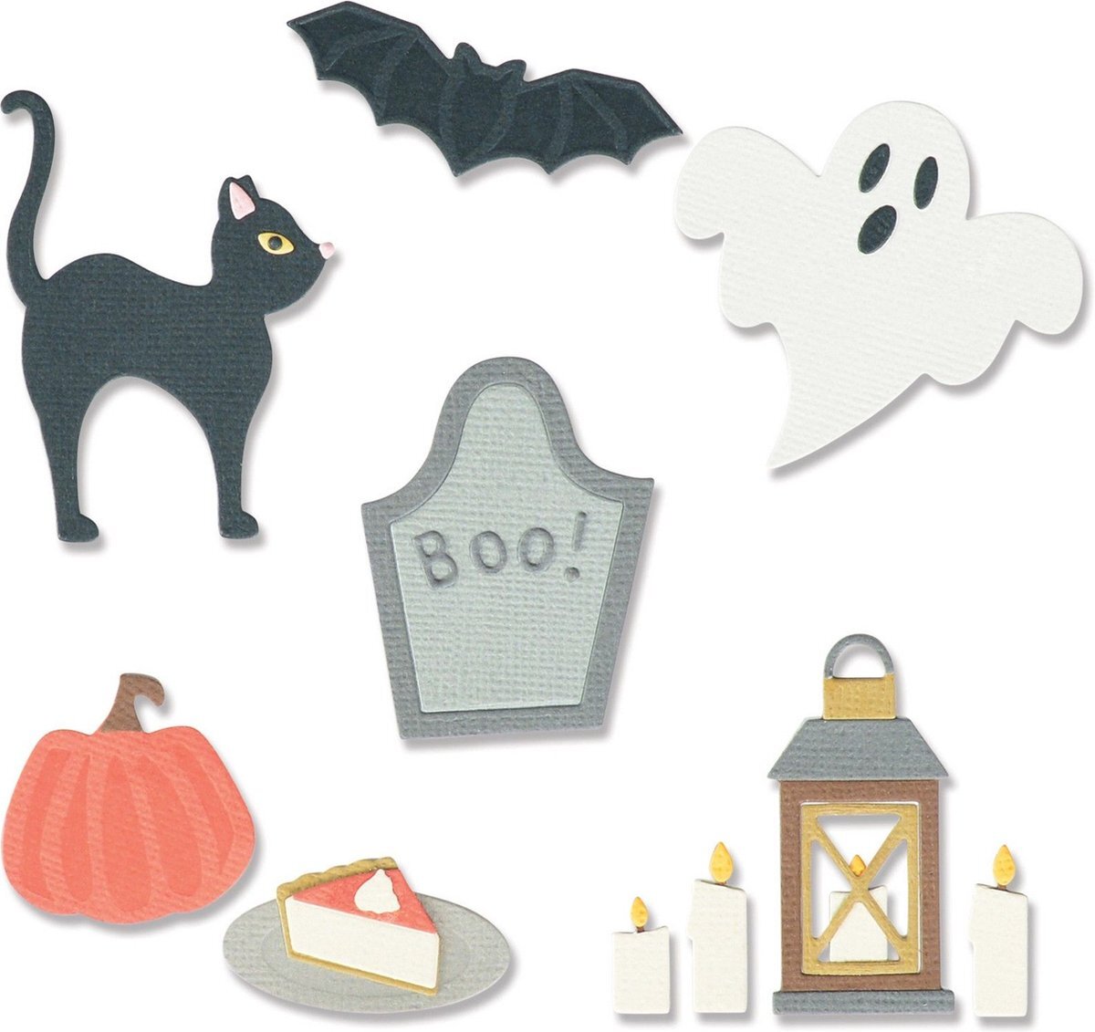 Sizzix Sizzix Thinlits Die Set Halloween Motifs