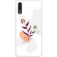 P20 Blossom Bedrukt siliconen hoesje