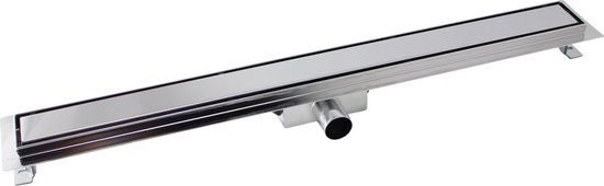 Mawialux douchedrain - Tegelrooster - 90 cm - RVS gepolijst - Bristol