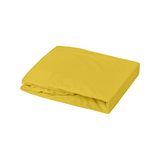 Hoeslaken jersey 70 x 140 cm curry