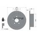 Textar Lot De 2 Disques De Frein 92144203 Toyota 4243108030 4243128090