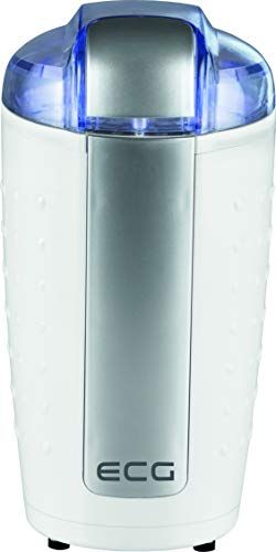 ECG KM 110 Elektrische koffiemolen - Wit/Zilver