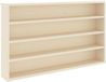 vidaXL Wanddisplaykast - Muurmontage - Beige - 60 x 8,5 x 37 cm - Bewerkt hout
