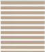 vidaXL Zebra jaloezie 125x100 cm zandbruin